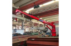China Electric 1.5T Loading 6M Offshore Pedestal Crane supplier