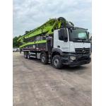 Used Concrete Pump Trucks 59m with Remote Controller HBC and Stable Condition for sale