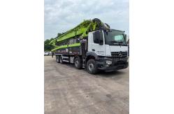 China Used Concrete Pump Trucks 59m with Remote Controller HBC and Stable Condition supplier