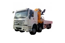 China Weichai Engine High Powerhorse Special Vehicles SINOTRUK HOWO 8T Truck Mounted Crane supplier