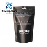 Plastic Pouch Zipper Water Proof Stand Up Matte Zip Bag With Window Eco Friendly for sale