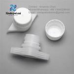 Customized Size Plastic Spout Cap Non Spill Liquid Pouch Bottle Spout With Screw Cap for sale