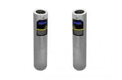 China Pedestrian Management 219mm Cylinder Dropbox Card Collector SS304 supplier