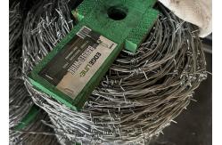 China Standard BWG16 Double Strand Barbed Wire Fence With Handle supplier