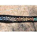 Colourful Logo Custom Screen Printing Patches for 20mm Black Webbing for sale