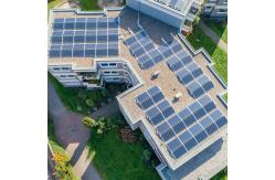 China Mono Perc Half Cut Solar Panel 380W 390W 400W Black Framed supplier