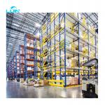 Q235 Heavy Duty Storage Racks Transport Galvanized Steel Stacking Movable Post Metal Pallet Racking for sale