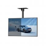 Android Media Player Hanging Advertising Screen Retail Digital Signage Double Side LCD Transparent Display for sale