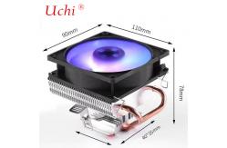 China 12v Dc Fan Cooler Mini Aluminum Heatsink CPU Cooler supplier