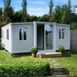 20ft 40ft Size Optional Foldable Expanding Container House with Garden Balcony for sale