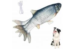 China Electric Moving Interactive Floppy Fish Dog Toy For Small Medium Dogs supplier