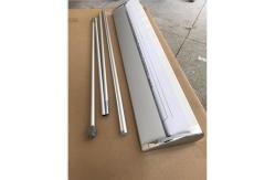 China Aluminium Wide Base Roll Up Banner Display For Exhibition Show Sign Stand supplier