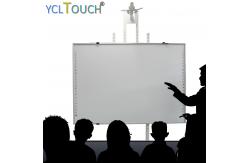 China 96 Inch Infrared Interactive Whiteboard 10ms For Multimedia Teaching supplier