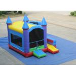 Simple inflatable bouncer house with slide classic inflatable castle combo for children over 5 years for sale