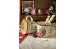 China Multifunctional Portable Ceramic Coffee Cups Microwave Dishwasher Cold Resistant supplier