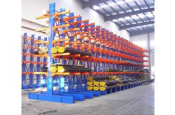 China Robot Welding 300kgs/Arm Structural Cantilever Rack 3.0mm Thickness supplier