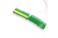 China Lc/Apc Connector G657a PVC 2×32 1meter FTTH Fiber PLC Splitter supplier