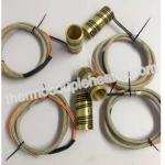 Brass / mica nozzle heater for injection machine copper / mica heating element for sale