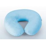 U Shaped  Travel Neck Pillow Built-in Elastic Strap Makes REACH RoHs