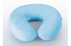 China U Shaped  Travel Neck Pillow Built-in Elastic Strap Makes REACH RoHs supplier