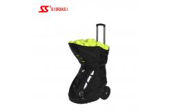 China S4015 Tennis Feeder Machine With LCD Screen Double Ball Divider supplier