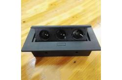 China AC 110V - 220V Pop Up Power Socket EU Standard  Three Inserts Multifunctional supplier