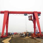 5TON 10TON 16TON 20TON Electric Single Beam Gantry Crane For Outdoor Remote Control for sale