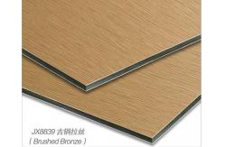 China Polyester Coating Mirror ACP panel supplier