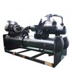 Semi Hermetic Water Cooled Screw Chiller Chilled Water Heat Exchanger