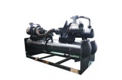 China Semi Hermetic Water Cooled Screw Chiller Chilled Water Heat Exchanger supplier
