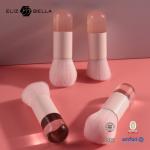 4pcs Large Powdr Brush With Short Plastic Handle Aluminium Ferrule OEM