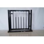 Galvanized Powder Coated Steel Garden Fence Door Tubular Double Gate Waterproof 3D Model for Residential for sale