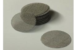 China Multiple Shapes Stainless Steel Wire Mesh Round 10 Micron Filter Cloth Disc supplier