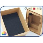 Lamps Electronics Packaging Paper Gift Box With EPE Foam Tray