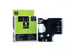 China Dymo Printer White On Black D1 Label Cassette 43621 40921 12mm Width Compatible supplier