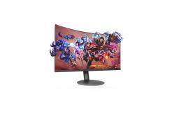 China Black Desktop 2ms 1080p 60hz Curved Monitor / Lcd Pc Monitors supplier