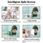 700nits 3x3 Lcd Video Wall Screen 65in Seamless Splicing