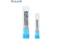 China Wood Cutting Tool Roughing End Mill HRC55 TiAlN Coating High Wear Resistance supplier