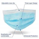 Eco Friendly Earloop Face Mask For Food Service / Personal Health Safety for sale