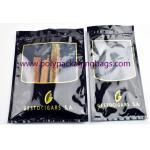 Portable Resealable Plastic Cigar Humidor Bags To Keep Cuban Cigars Fresh And Good Taste for sale