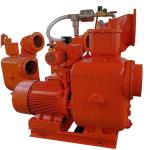 Vacuum Assisted Self Priming Pump Cast Iron Flood Control Water Pump 11hp