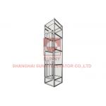 Aluminum Alloy Shaft Elevator Cabin Decoration Steel Structure Well Frame for sale