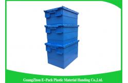China Industrial Storage Plastic Attached Lid Containers For Transportation And Logistics supplier