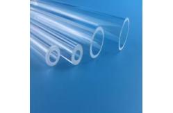 China Customizable quartz glass tubes with high-temperature resistance/Fused quartz transparent quartz tube supplier