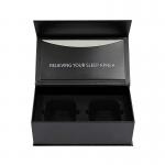 Gold Foil Printing Rectangle Magnetic Gift Box Packaging with Foam Insert and Envelope for sale