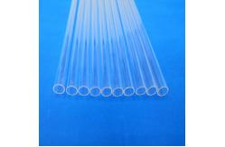 China Clear Quartz Glass Tube Low-OH UV For UV Germicidal Field supplier