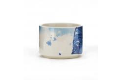 China 7oz Custom Pattern Mugs Ceramic Coffee Mug Cute Mini Cup Stacking Ceramic Mugs supplier