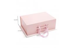 China Magnetic Folding Boxes With Ribbons Luxury For Clothes supplier