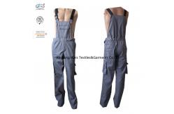 China Breathable Khaki Fr Bib Overall / Fr Insulated Bibs supplier