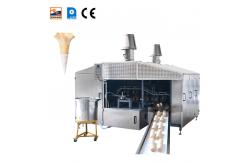 China Gas PLC Control Wafer Cone Production Line With One Year Warranty supplier